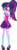 Size: 3000x8837 | Tagged: safe, artist:aqua-pony, sci-twi, twilight sparkle, human, equestria girls, equestria girls specials, g4, my little pony equestria girls: dance magic, absurd resolution, adorkable, arm behind back, belt, bowtie, clothes, cute, dork, female, glasses, mary janes, meganekko, ponytail, sci-twi outfits, shoes, simple background, skirt, smiling, socks, solo, standing, transparent background, twiabetes, vector