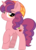 Size: 656x900 | Tagged: safe, artist:tambelon, oc, oc only, oc:cherry pit, pony, unicorn, bandana, female, mare, offspring, parent:big macintosh, parent:sugar belle, parents:sugarmac, simple background, solo, transparent background, watermark