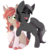 Size: 1322x1420 | Tagged: safe, artist:adostume, oc, oc only, oc:ciri, oc:shadow, pony, duo, simple background, transparent background