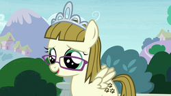 Size: 1280x720 | Tagged: safe, screencap, zippoorwhill, pony, forever filly, g4, female, glasses, solo