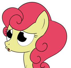 Size: 2500x2400 | Tagged: safe, artist:intronium, strawberry sunrise, pony, g4, honest apple, female, high res, mare, simple background, solo, transparent background