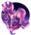 Size: 800x902 | Tagged: safe, artist:cabbage-arts, oc, oc only, oc:dream sparkle, pony, unicorn, female, horn, looking at you, smiling, solo, stars, unicorn oc