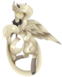 Size: 2260x2800 | Tagged: safe, artist:mauuwde, oc, oc only, oc:hoja, draconequus, pony, female, high res, simple background, solo, transparent background