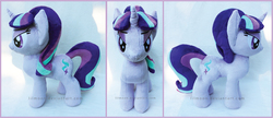 Size: 1726x743 | Tagged: safe, artist:lilmoon, starlight glimmer, pony, g4, irl, photo, plushie, solo