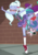 Size: 580x820 | Tagged: safe, screencap, sugarcoat, equestria girls, equestria girls specials, g4, my little pony equestria girls: dance magic, clothes, converse, cropped, cute, dance magic (song), eyes closed, female, glasses, pointe, shoes, skirt, smiling, sneakers, socks, solo, sugarcute, when she smiles