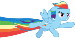 Size: 4094x2063 | Tagged: safe, artist:tralomine, rainbow dash, pegasus, pony, all bottled up, g4, .svg available, best friends until the end of time, female, grin, high res, mare, nyan cat, nyan dash, rainbow trail, simple background, smiling, solo, transparent background, vector
