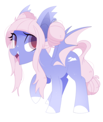 Size: 2889x3440 | Tagged: safe, artist:sorasku, oc, oc only, bat pony, pony, female, high res, mare, simple background, solo, transparent background