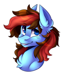 Size: 1564x1856 | Tagged: safe, artist:shyshyoctavia, oc, oc only, oc:hud, oc:hudson, pony, bust, male, portrait, simple background, solo, stallion, transparent background