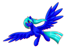 Size: 1024x768 | Tagged: safe, artist:whitehershey, oc, oc only, oc:snowbunny, pegasus, pony, female, flying, mare, open mouth, simple background, solo, transparent background