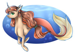 Size: 1503x1041 | Tagged: safe, artist:lou1911, oc, oc only, merpony, pony, unicorn, simple background, solo, transparent background, underwater
