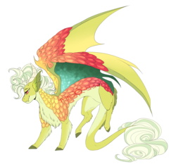 Size: 1500x1400 | Tagged: safe, artist:yuyusunshine, dracony, hybrid, pony, dragon frappuccino, ponified, simple background, solo, starbucks, transparent background