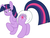 Size: 1015x768 | Tagged: safe, artist:fallingferret, artist:moophins, edit, twilight sparkle, alicorn, pony, g4, diaper, female, mare, non-baby in diaper, poofy diaper, simple background, solo, twilight sparkle (alicorn), white background