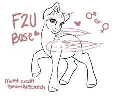 Size: 1500x1145 | Tagged: safe, artist:serenity, derpibooru exclusive, oc, oc only, pony, base, solo