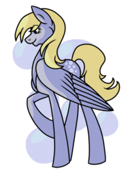 Size: 960x1280 | Tagged: safe, artist:stereo-of-the-heart, derpy hooves, pegasus, pony, g4, female, simple background, solo, transparent background