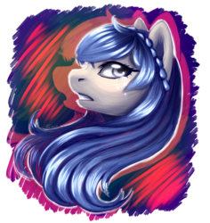 Size: 3400x3600 | Tagged: safe, artist:shkura2011, oc, oc only, pony, bust, female, high res, mare, portrait, solo
