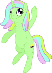 Size: 751x1060 | Tagged: safe, artist:schattenspielrex, oc, oc only, oc:goal, pony, unicorn, fat, female, magical lesbian spawn, mare, offspring, parent:starlight glimmer, parent:whoa nelly, parents:woahglimmer, simple background, solo, transparent background