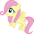 Size: 4500x4455 | Tagged: safe, artist:slb94, fluttershy, pony, g4, absurd resolution, cute, female, filly, filly fluttershy, flying, simple background, solo, transparent background, vector, younger