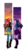 Size: 620x1190 | Tagged: safe, artist:yukari-light, sunset shimmer, twilight sparkle, equestria girls, g4, boots, clothes, duo, hand on hip, high heel boots, jacket, leather jacket, leg warmers, looking at each other, raised leg, shoes, skirt, skirt lift, sky, sunset, twilight (astronomy)