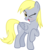 Size: 3871x4500 | Tagged: safe, artist:slb94, derpy hooves, pegasus, pony, g4, absurd resolution, blushing, cute, female, flirting, mare, one eye closed, raised hoof, simple background, solo, transparent background, vector, wink