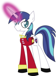 Size: 1006x1370 | Tagged: safe, artist:audiobeatzz, shining armor, pony, unicorn, g4, magic, male, simple background, solo, transparent background, wedding suit