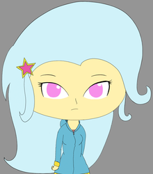 Size: 636x724 | Tagged: safe, artist:radio-pony, trixie, human, g4, female, humanized, simple background, solo