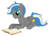 Size: 2191x1613 | Tagged: safe, artist:lostinthetrees, oc, oc only, oc:cloud zapper, pegasus, pony, book, male, prone, reading, simple background, solo, stallion, transparent background