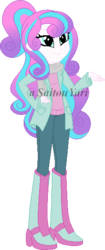 Size: 239x567 | Tagged: safe, artist:t-aroutachiikun, princess flurry heart, equestria girls, g4, boots, clothes, equestria girls-ified, female, high heel boots, older, scarf, simple background, solo, transparent background, watermark