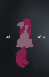 Size: 2091x3264 | Tagged: safe, artist:pink-pone, pinkie pie, earth pony, pony, g4, female, high res, pinkamena diane pie, sad, sitting, solo