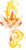 Size: 3073x6000 | Tagged: safe, artist:orin331, daybreaker, alicorn, pony, a royal problem, g4, absurd resolution, evil, fangs, female, glowing eyes, glowing horn, horn, mane of fire, mare, open mouth, simple background, smiling, solo, spread wings, transparent background, vector, wings