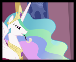 Size: 12135x10000 | Tagged: safe, artist:hatbulbproductions, princess celestia, alicorn, pony, g4, absurd resolution, female, mare, pipe, solo