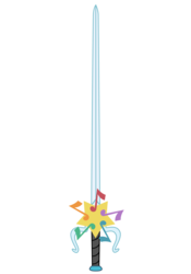 Size: 3500x5000 | Tagged: safe, artist:razethebeast, coloratura, g4, absurd resolution, cutie mark, no pony, simple background, sword, transparent background, weapon