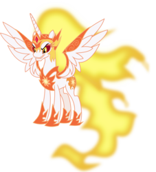 Size: 6931x7621 | Tagged: dead source, safe, artist:pink1ejack, daybreaker, alicorn, pony, a royal problem, g4, absurd resolution, female, mane of fire, mare, simple background, solo, transparent background, vector