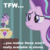 Size: 500x500 | Tagged: safe, edit, edited screencap, screencap, starlight glimmer, twilight sparkle, alicorn, pony, a royal problem, g4, ballerina, clothes, cropped, dancing, image macro, music box, sadness, tutu, twilarina, twilight sparkle (alicorn), twilight stalker, want