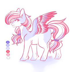 Size: 2000x2000 | Tagged: safe, artist:nightskrill, oc, oc only, pony, adoptable, auction, color palette, reference sheet, simple background, solo, white background