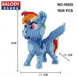 Size: 800x800 | Tagged: safe, rainbow dash, pegasus, pony, g4, bootleg, brick, fake, female, mare, merchandise, solo, toy