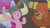 Size: 1920x1080 | Tagged: safe, screencap, pinkie pie, prince rutherford, rainbow dash, pony, g4, my little pony: friendship is magic, not asking for trouble, helmet, honorary yak horns, horned helmet, viking helmet