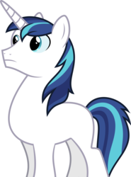 Size: 706x952 | Tagged: safe, shining armor, pony, unicorn, g4, confident, male, missing cutie mark, simple background, solo, stallion, white background