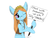 Size: 1600x1200 | Tagged: safe, artist:faline-art, oc, oc only, pony, female, grin, hippie, mare, one eye closed, protest, sign, silly, silly pony, simple background, smiling, solo, white background, wink