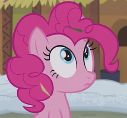 Size: 512x475 | Tagged: safe, screencap, pinkie pie, earth pony, pony, g4, not asking for trouble, cropped, female, mare, solo