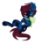 Size: 3373x3529 | Tagged: safe, artist:wicklesmack, oc, oc only, oc:nebula power, earth pony, pony, female, gem, glasses, high res, mare, peridot, peridot (steven universe), plushie, simple background, solo, steven universe, transparent background