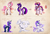 Size: 3410x2331 | Tagged: safe, artist:magnaluna, princess celestia, princess luna, twilight sparkle, oc, oc:lumina, oc:polaris, oc:zefiroth, alicorn, chinese dragon, dracony, dragon, hybrid, pony, g4, canon x oc, cheek fluff, chest fluff, chin fluff, collar, colored wings, colored wingtips, crown, curved horn, cute, ear fluff, female, fluffy, furry dragon, fusion, galaxy mane, high res, horn, jewelry, leg fluff, lesbian, looking at each other, looking at you, male, mare, paws, regalia, royal sisters, ship:twilestia, shipping, simple background, smiling, translucent mane, twiabetes, twilight sparkle (alicorn), underpaw, wing fluff, wingding eyes