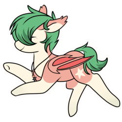 Size: 2048x2048 | Tagged: safe, artist:cinnamontee, oc, oc only, bat pony, pony, chibi, female, high res, mare, simple background, solo, transparent background