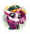 Size: 2600x2900 | Tagged: safe, artist:whitediamonds, rarity, pony, unicorn, g4, baseball cap, bust, cap, clothes, commission, cute, eye black, eyeshadow, face paint, female, floppy ears, hat, high res, makeup, mare, mlb, oakland athletics, portrait, raribetes, shirt, simple background, smiling, solo, sports, white background