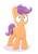 Size: 700x1000 | Tagged: source needed, safe, artist:sea-maas, scootaloo, pegasus, pony, g4, female, filly, simple background, solo, surprised, white background