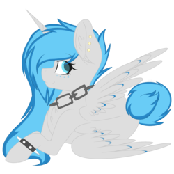 Size: 2048x2048 | Tagged: safe, artist:cinnamontee, oc, oc only, oc:moonbeam, alicorn, pony, female, high res, mare, simple background, solo, transparent background