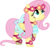 Size: 3145x2946 | Tagged: safe, artist:eagle1division, fluttershy, pegasus, pony, g4, rainbow falls, clothes, cute, dress, female, flower, flower in hair, high res, mare, raised hoof, raised leg, shyabetes, simple background, solo, transparent background, vector