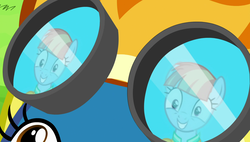 Size: 1920x1090 | Tagged: safe, screencap, spitfire, windy whistles, pony, g4, parental glideance, goggles