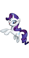 Size: 1024x2048 | Tagged: safe, rarity, pony, unicorn, g4, my little pony: the movie, female, mare, render, simple background, solo, transparent background