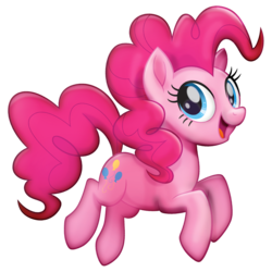 Size: 1024x1024 | Tagged: safe, pinkie pie, earth pony, pony, g4, my little pony: the movie, female, mare, render, simple background, solo, transparent background