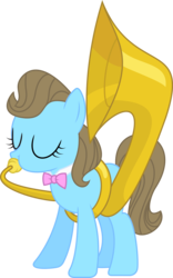 Size: 3074x4930 | Tagged: safe, artist:xalcer13, beauty brass, pony, g4, .ai available, female, high res, simple background, solo, transparent background, vector